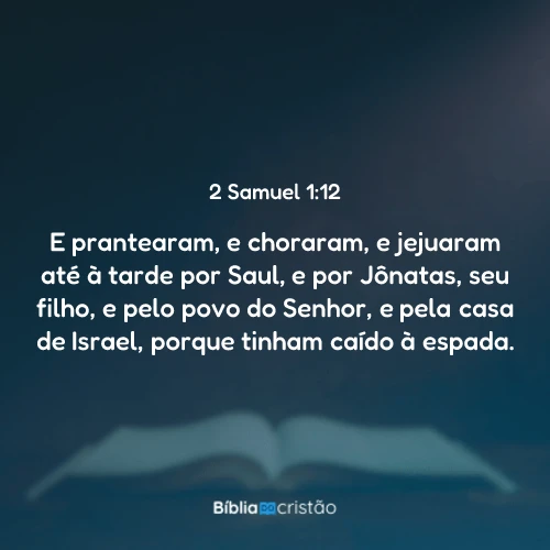 2 Samuel 1:12