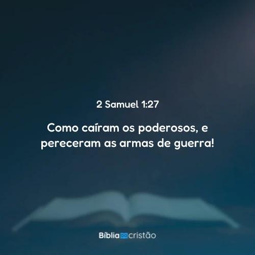 2 Samuel 1:27