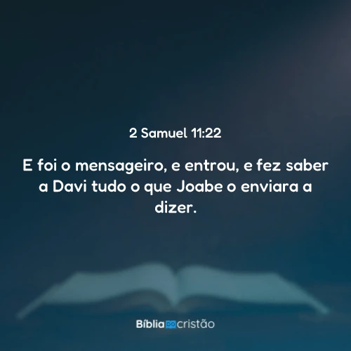 2 Samuel 11:22