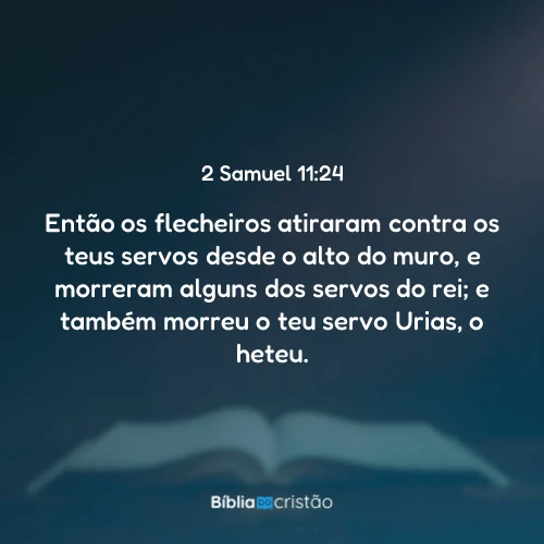 2 Samuel 11:24