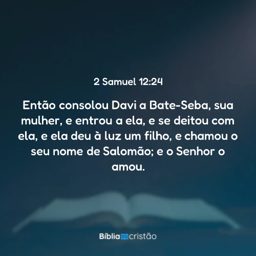 2 Samuel 12:24