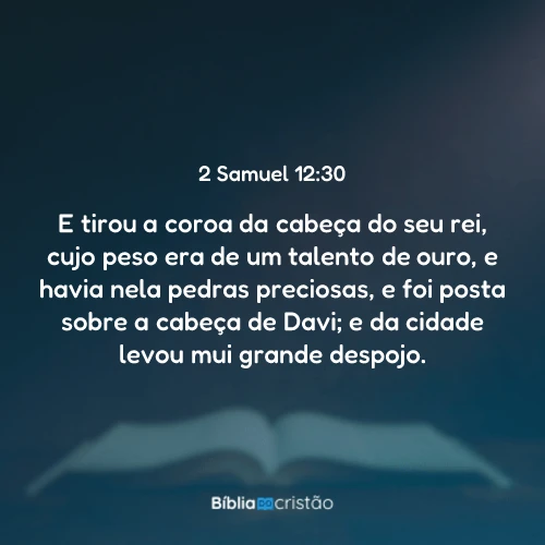 2 Samuel 12:30