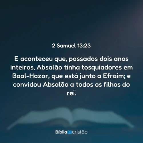 2 Samuel 13:23
