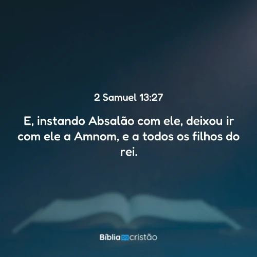 2 Samuel 13:27