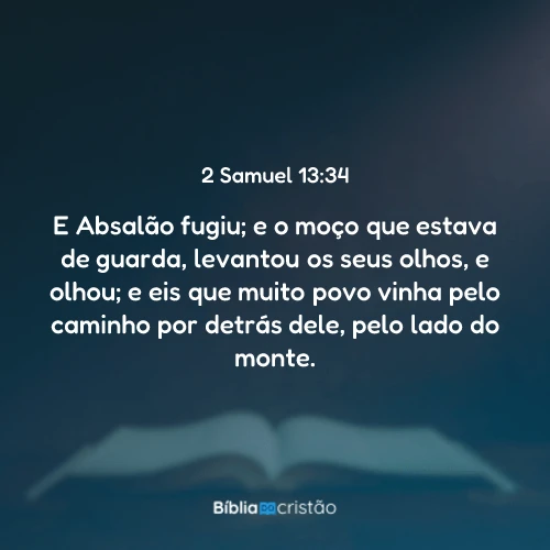2 Samuel 13:34