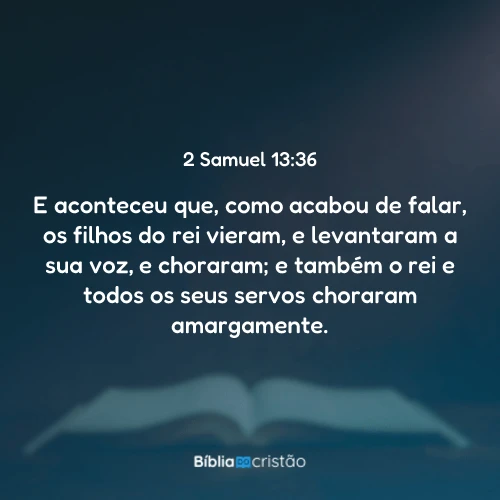 2 Samuel 13:36
