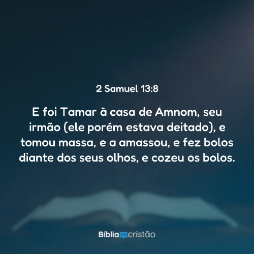2 Samuel 13:8
