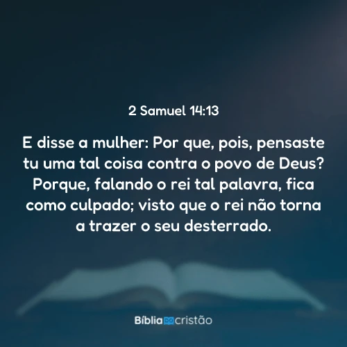 2 Samuel 14:13