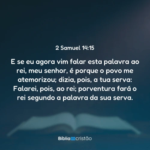 2 Samuel 14:15