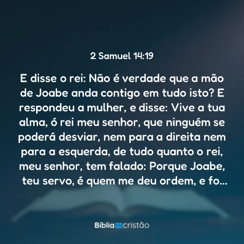 2 Samuel 14:19
