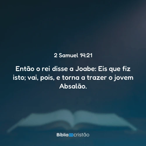 2 Samuel 14:21