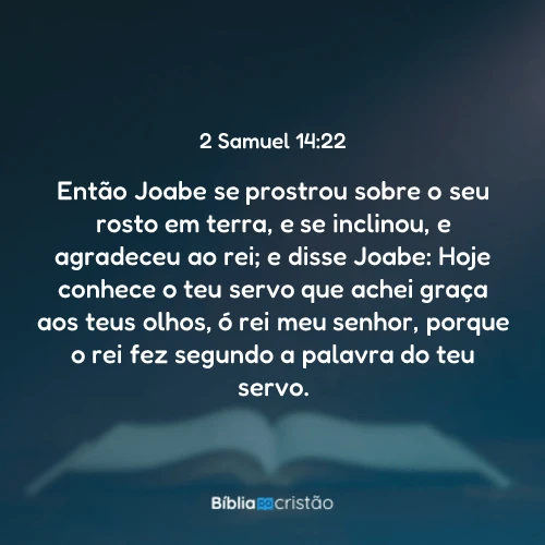 2 Samuel 14:22