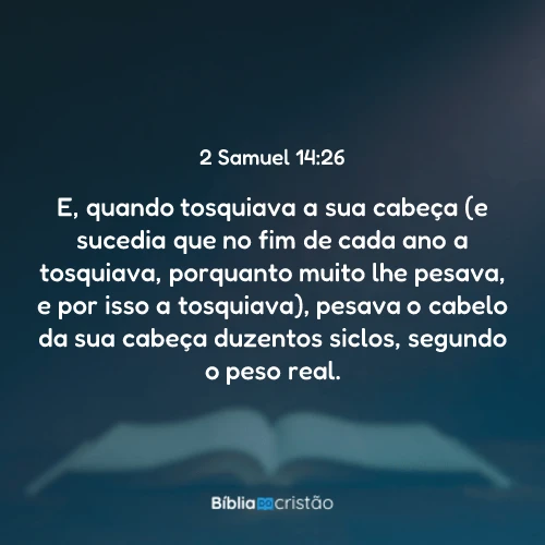 2 Samuel 14:26