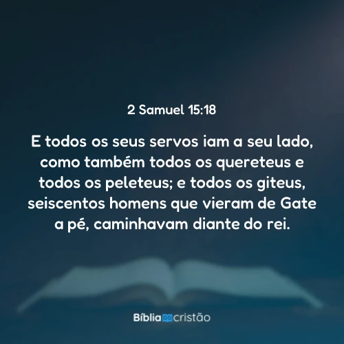 2 Samuel 15:18
