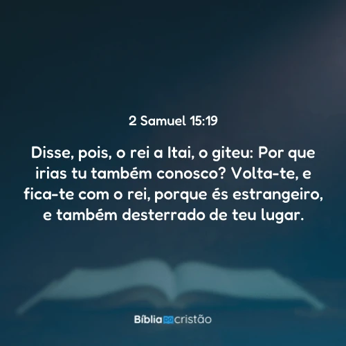 2 Samuel 15:19
