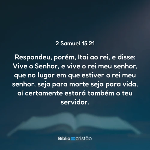 2 Samuel 15:21