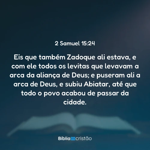 2 Samuel 15:24