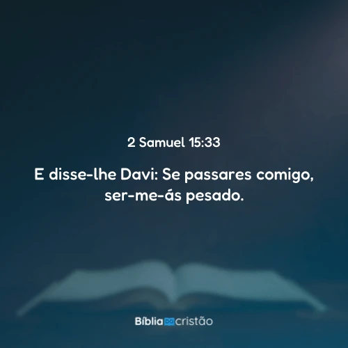 2 Samuel 15:33