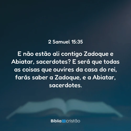 2 Samuel 15:35
