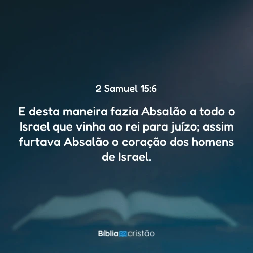 2 Samuel 15:6
