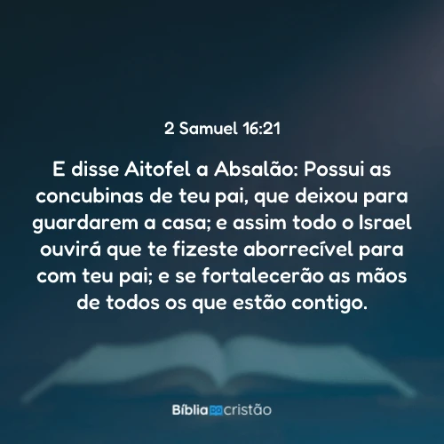 2 Samuel 16:21