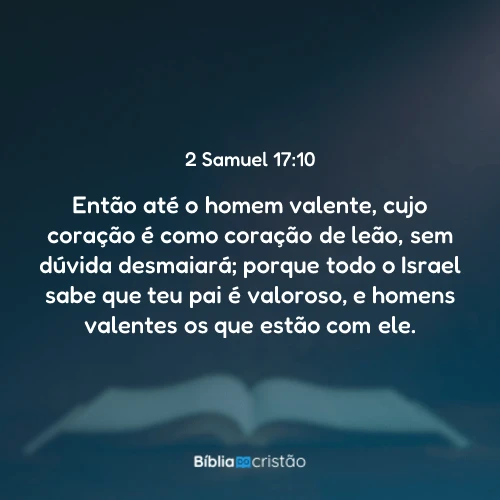 2 Samuel 17:10
