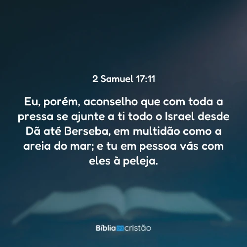 2 Samuel 17:11