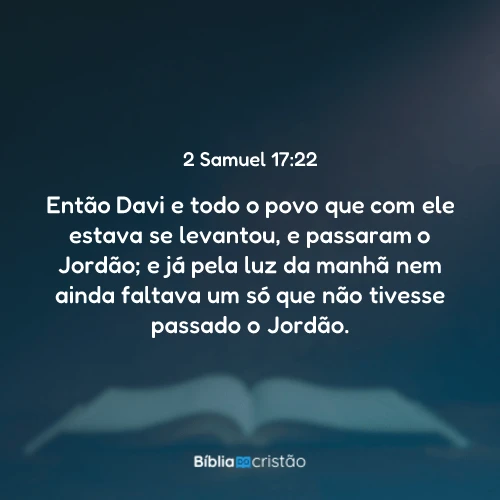 2 Samuel 17:22