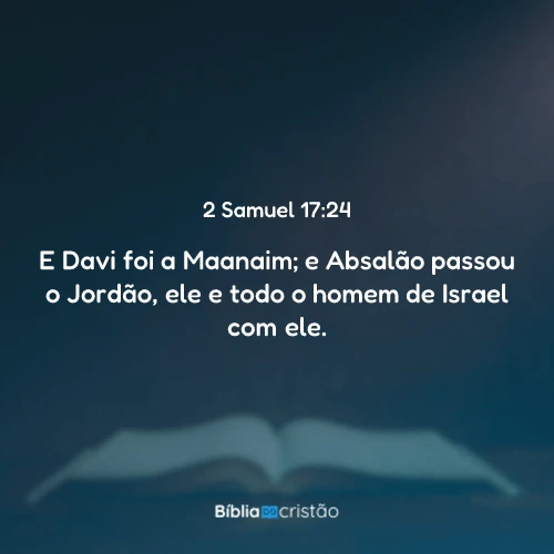 2 Samuel 17:24