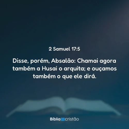 2 Samuel 17:5
