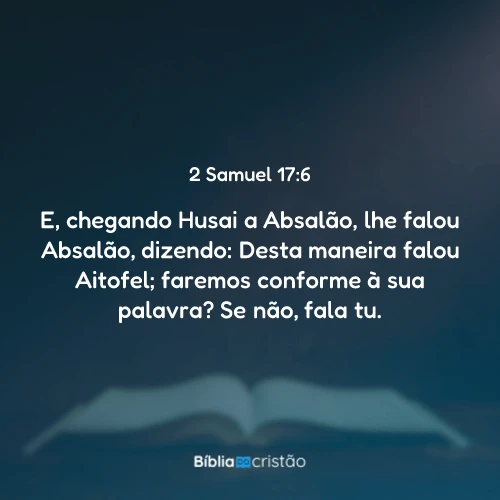 2 Samuel 17:6