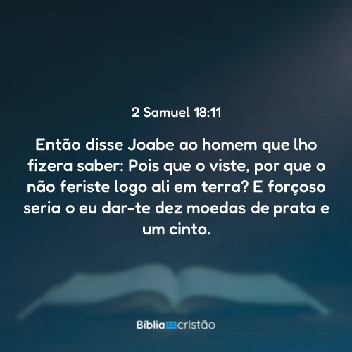 2 Samuel 18:11