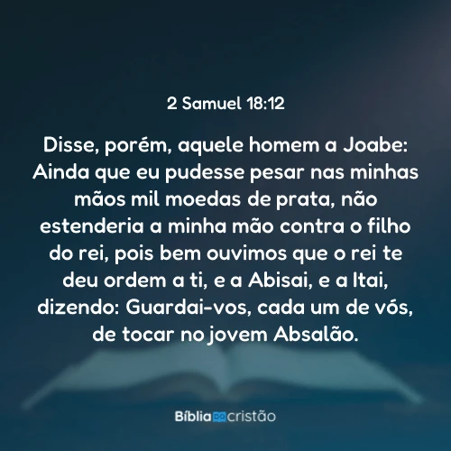 2 Samuel 18:12