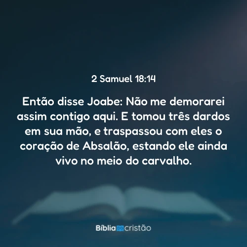2 Samuel 18:14