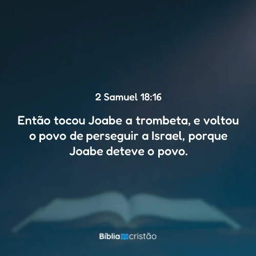 2 Samuel 18:16