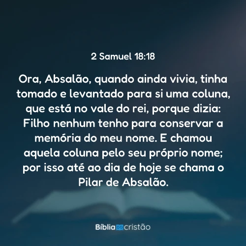 2 Samuel 18:18