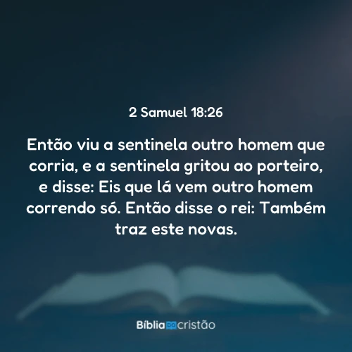 2 Samuel 18:26