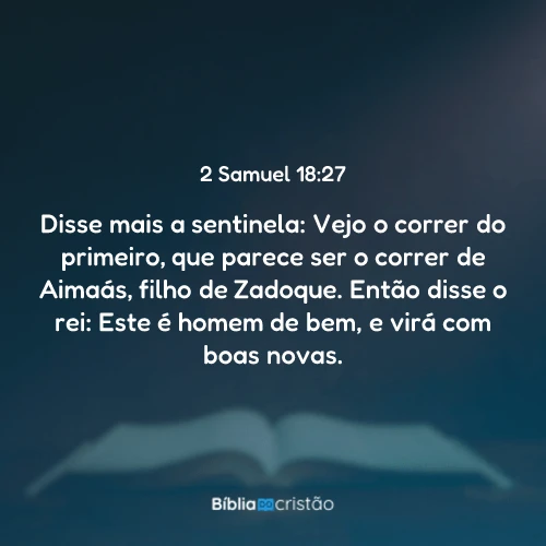 2 Samuel 18:27