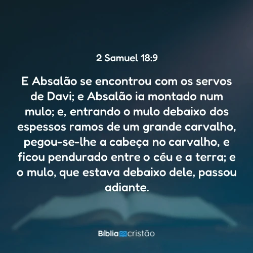 2 Samuel 18:9