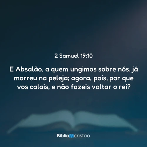 2 Samuel 19:10
