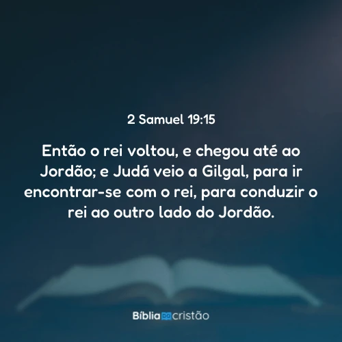 2 Samuel 19:15
