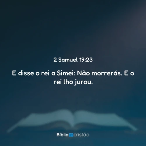 2 Samuel 19:23