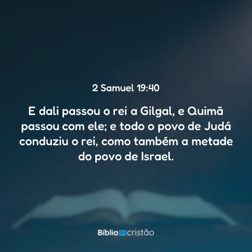 2 Samuel 19:40