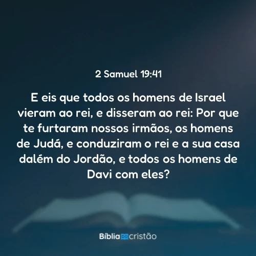2 Samuel 19:41