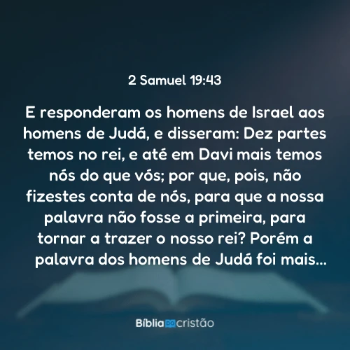 2 Samuel 19:43