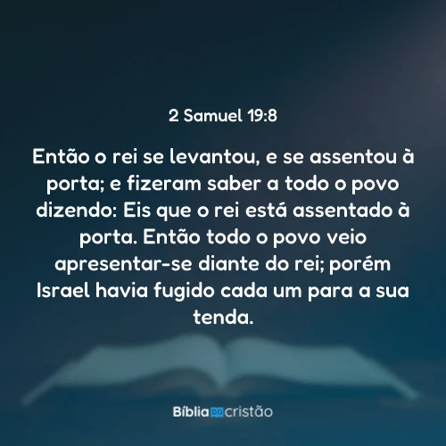 2 Samuel 19:8