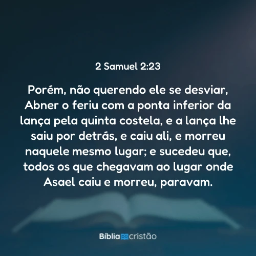 2 Samuel 2:23