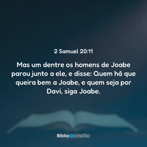 2 Samuel 20:11
