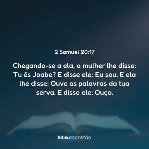 2 Samuel 20:17