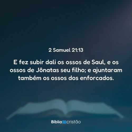 2 Samuel 21:13